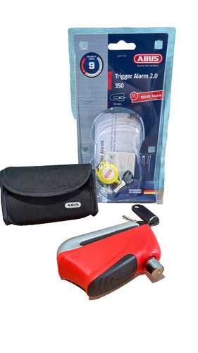 Abus trigger alarm - abus, rot