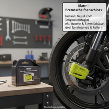 Alarm-Bremsscheibenschloss