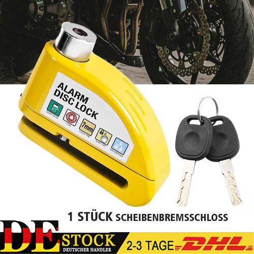 Motorrad fahrrad schloss alarm - motorrad,