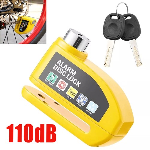 Bremsscheibenschloss mit alarm - mit,