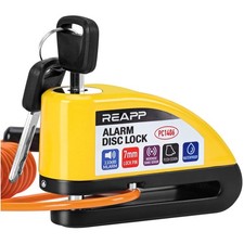 Bremsscheibenschloss, Motorrad