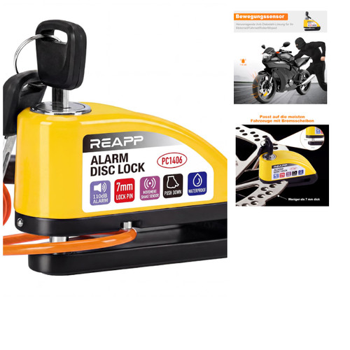 Bremsscheibenschloss reapp mit - reapp,