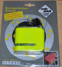 Bremsscheibenschloss Motorrad